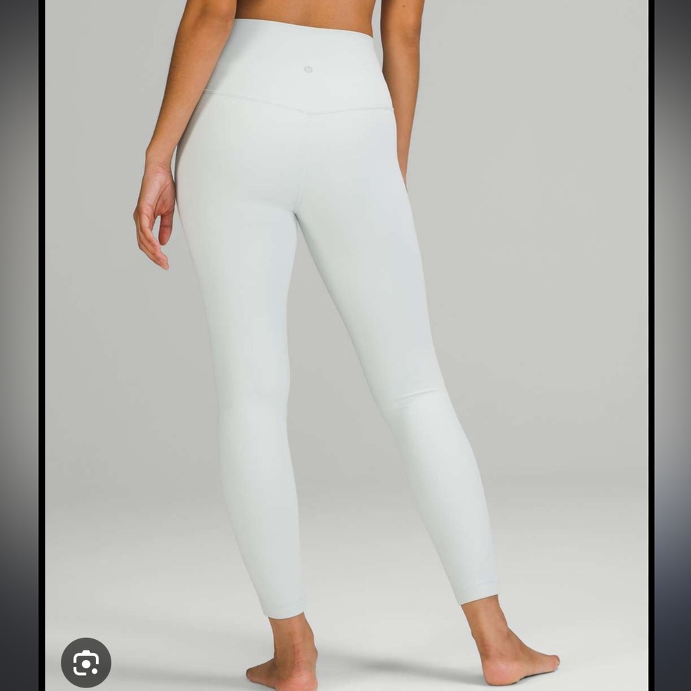 lululemon ocean air - light blue align legging